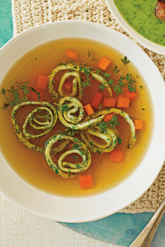 Bärlauch-Flädle-Suppe Bärlauch-Flädle-Suppe