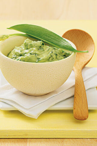 Bärlauch-Guacamole Bärlauch-Guacamole