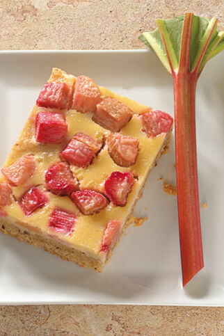 Rhabarberkuchen Rhabarberkuchen