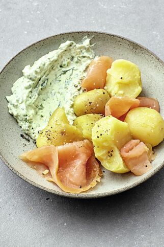 Kartoffeln mit Avocadoquark Kartoffeln mit Avocadoquark