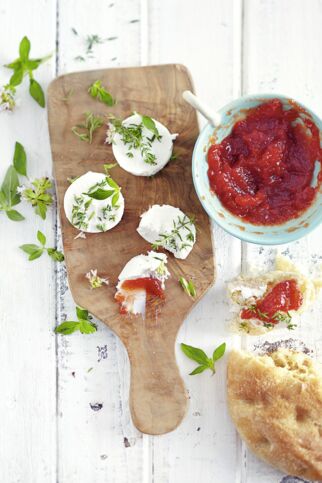 Tomaten-Erdbeer-Marmelade