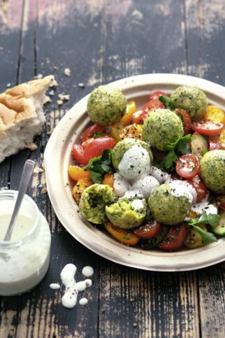 Falafel-Bowl Falafel-Bowl