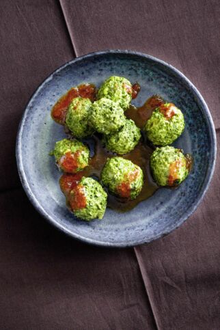 Grünkohl-Quark-Klößchen Grünkohl-Quark-Klößchen