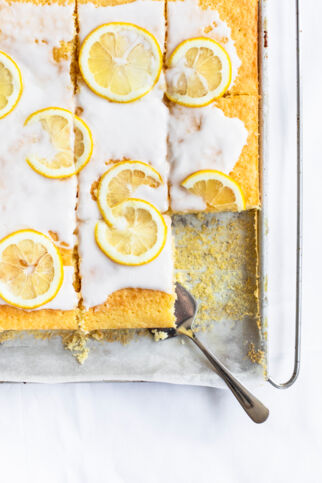 Zitronenkuchen vom Blech Zitronenkuchen vom Blech