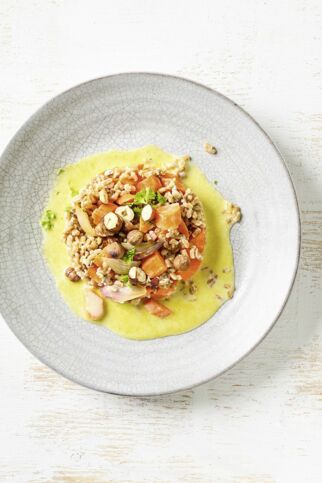 Möhren-Dinkel-Pfanne Möhren-Dinkel-Pfanne