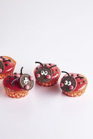 Marienkäfer-Muffins Marienkäfer-Muffins