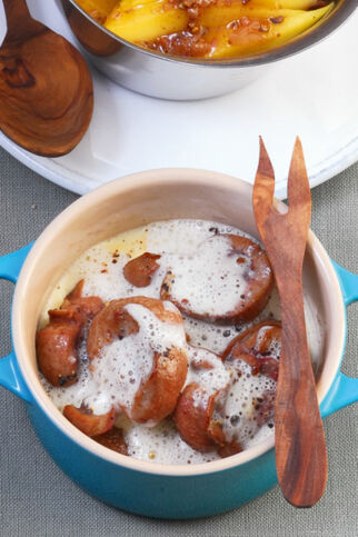 Kalbsnierenragout mit Portweinsahne