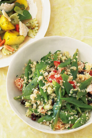 Taboulé mit Bohnen Taboulé mit Bohnen