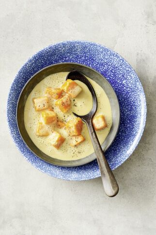 Vegane Süsskartoffelsuppe Vegane Süsskartoffelsuppe