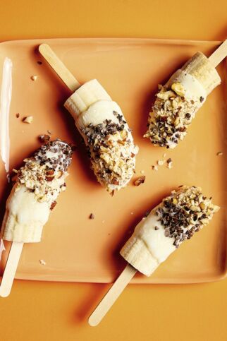 Knusprige Eis-Bananen Knusprige Eis-Bananen