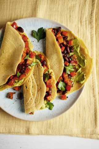 Kichererbsen-Tacos