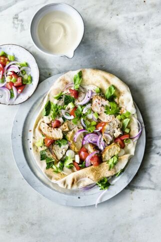 Hähnchen-Shawarma Hähnchen-Shawarma