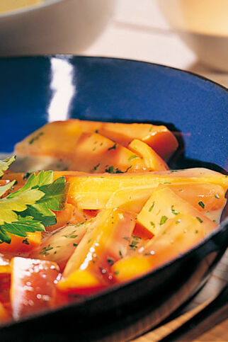 Glacierte Möhren Glacierte Möhren