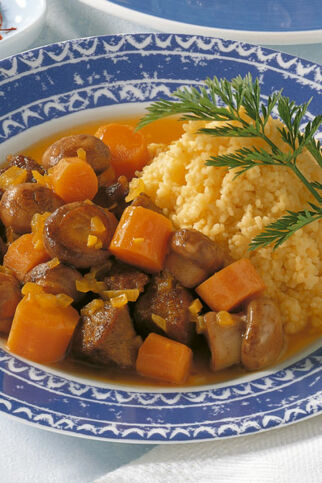 Lamm-Pilz-Ragout