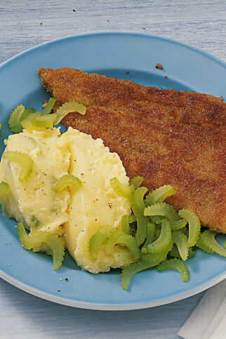 Seelachsfilets in Meerrettichkruste Seelachsfilets in Meerrettichkruste