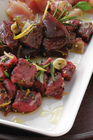 Dunkles Fleischfondue Dunkles Fleischfondue