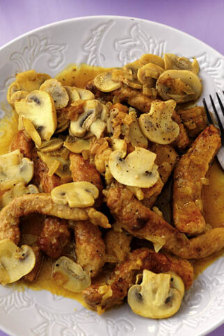 Champignon-Geschnetzeltes Champignon-Geschnetzeltes