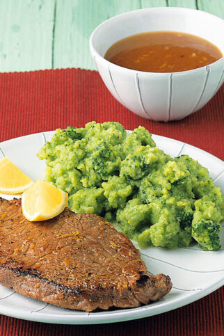 Zitronen-Knoblauch-Steaks