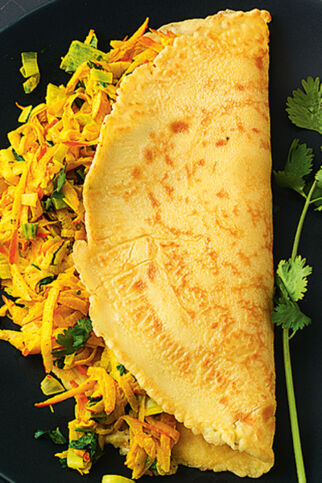 Currykürbis-Füllung für Eierpfannkuchen Currykürbis-Füllung für Eierpfannkuchen