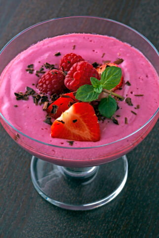 Tofu-Beeren-Creme Tofu-Beeren-Creme