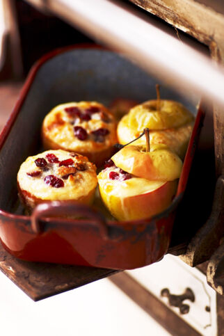Bratäpfel mit Schokofüllung Bratäpfel mit Schokofüllung