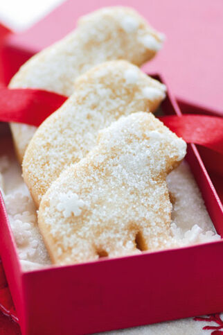 Shortbread-Eisbären Shortbread-Eisbären