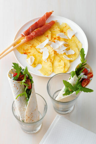 Ananas-Carpaccio Ananas-Carpaccio