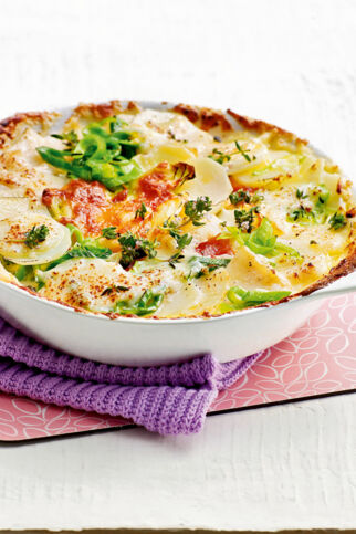 Kartoffel-Gemüse-Gratin