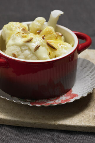 Überbackener Blumenkohl Überbackener Blumenkohl