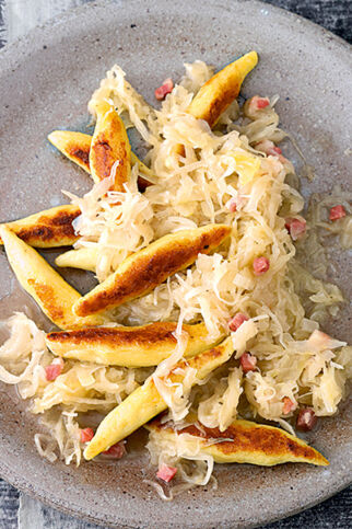 Schupfnudeln mit Sauerkraut