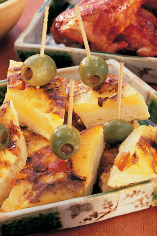 Tortilla-Häppchen Tortilla-Häppchen