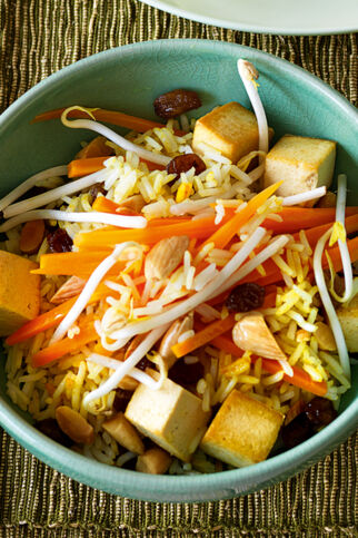 Tofu-Reis-Pfanne Tofu-Reis-Pfanne