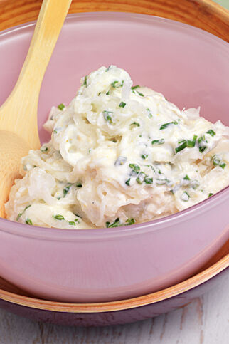 Rettichquark mit Senf