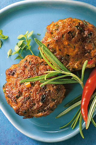 Frikadellen mit Thymian & Rosmarin Frikadellen mit Thymian & Rosmarin