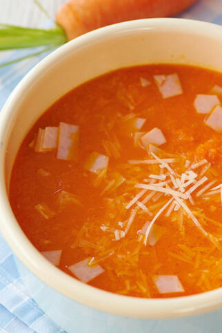 Möhrensuppe mit Bockshornklee Möhrensuppe mit Bockshornklee