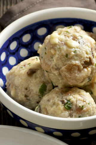 Pilz-Bergkäse-Knödel Pilz-Bergkäse-Knödel