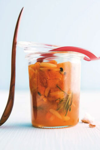 Aprikosen-Passionsfrucht-Marmelade Aprikosen-Passionsfrucht-Marmelade