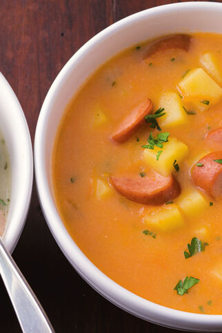 Deftige Kartoffelsuppe Deftige Kartoffelsuppe