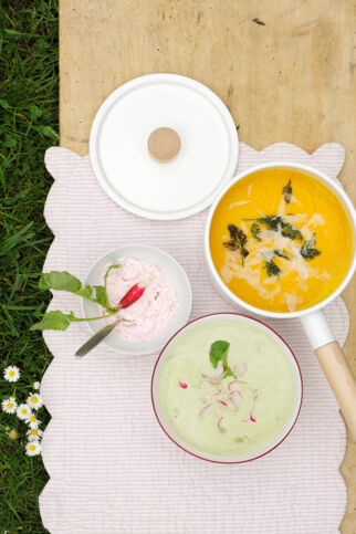 Radieschengrünsuppe Radieschengrünsuppe