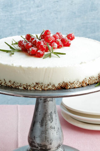 Ricottatorte mit Rosmarin und Honig Ricottatorte mit Rosmarin und Honig