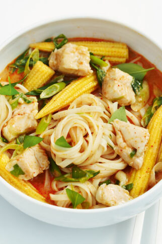 Thailändisches Fischcurry Thailändisches Fischcurry