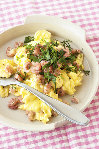 Krabben-Rührei Krabben-Rührei