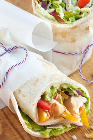 Scharfe Tortilla-Rollen Scharfe Tortilla-Rollen