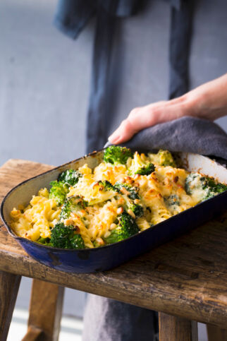 Nudelauflauf mit Brokkoli Nudelauflauf mit Brokkoli