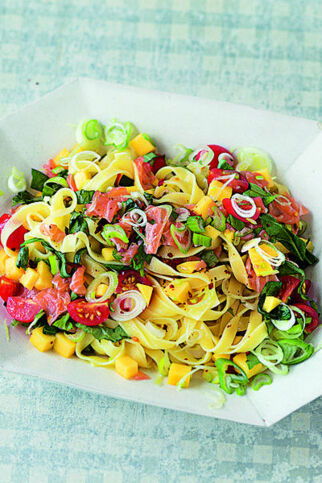 Lachs-Mango-Salsa