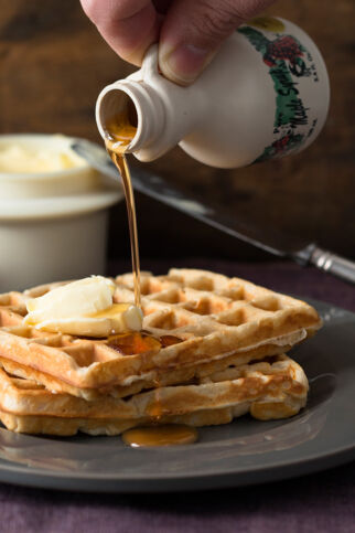 Apfel-Zimt-Waffeln Apfel-Zimt-Waffeln