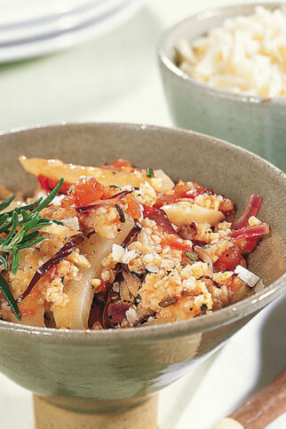 Fenchelhirse mit Rosmarin Fenchelhirse mit Rosmarin