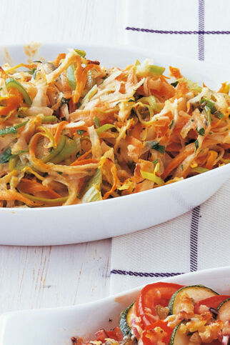 Bunter Gemüseauflauf Bunter Gemüseauflauf