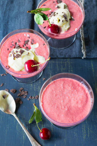 Kirsch-Schoko-Smoothie