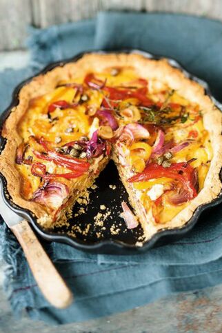 Peperonata-Tarte Peperonata-Tarte